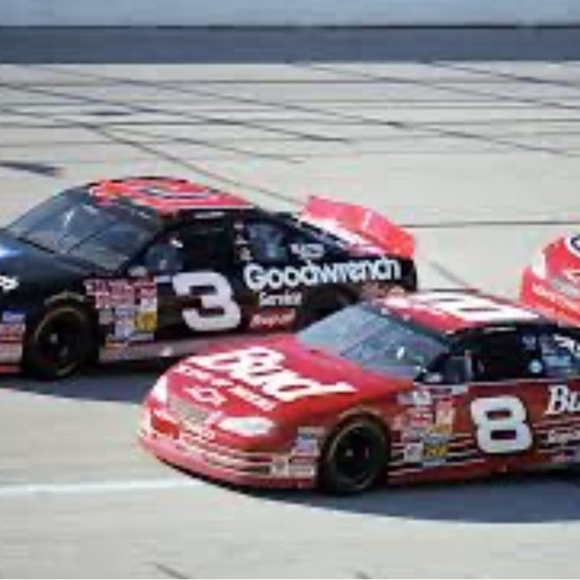 NIB Vintage Diecast Racing Car Dale Earnhardt Jr. Bud US Olympic Team Model Car - Picture 8 of 9